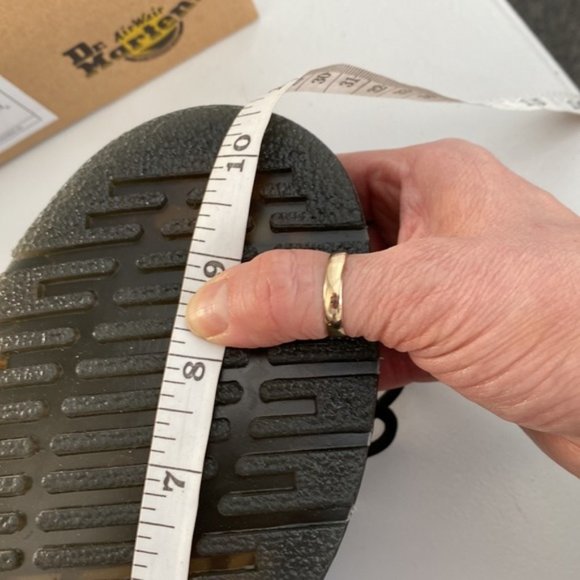 Dr Martens 1461 Stud Wanama Leather Oxford Shoes in Black Size 6 - Picture 10 of 10